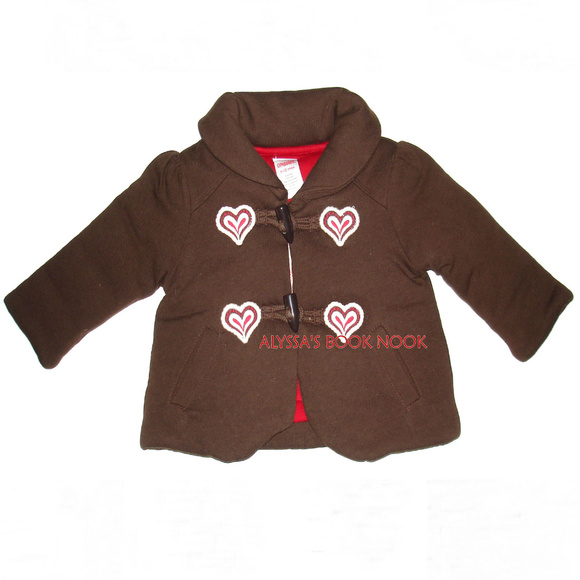 GYMBOREE ~BABY GIRLS TOGGLE WINTER COAT~ SZ 6-12M - Picture 1 of 1